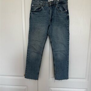 Zara Women’s Straight Leg Denim Jeans